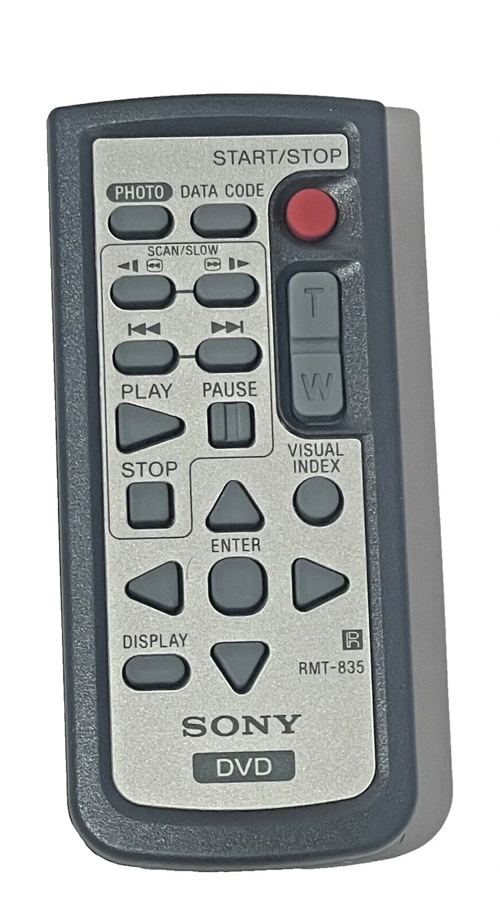 RMT-835 Sony Remote Commander Control For Sony Camcorder +Memorex Mini DVD